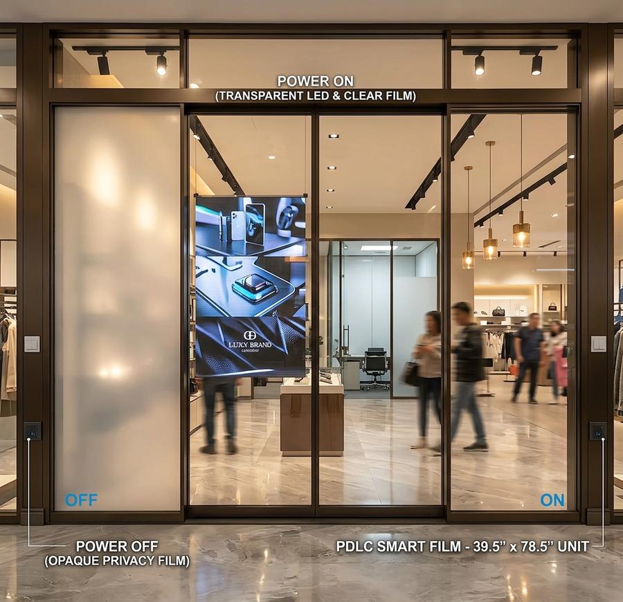 PDLC vs electrochromic smart glass comparison